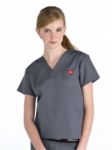 Hip Flip Mini V-neck Scrub Top